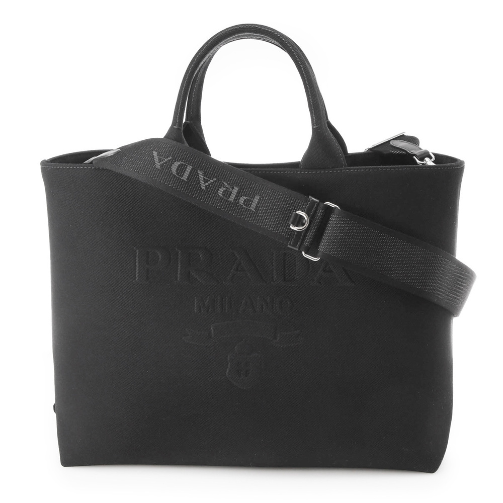 Prada Tote Bag 2way Bag Shopping Bag Black